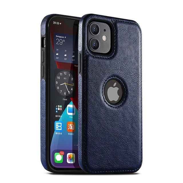 Luxury Leather Phone Case for Iphone 11, 12, 13, 14, 15 models